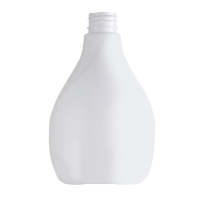белая многоразовая бутылка лосьона 350ml для косметического печатания логотипа
