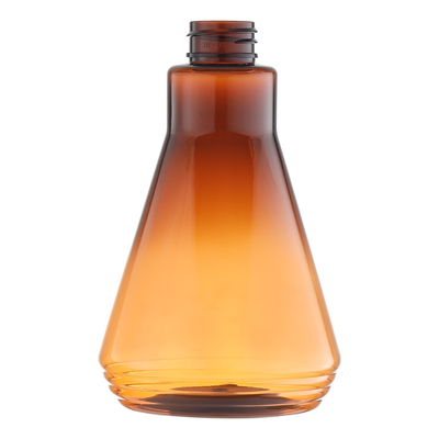 Коническая бутылка 400ml ISO14001 лосьона ЛЮБИМЦА Брауна прозрачная