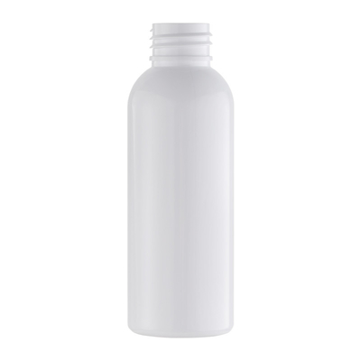 Ориентированные на заказчика пластиковые косметики бутылки HDPE 100ml смотрят на бутылку заботы кожи безвоздушную