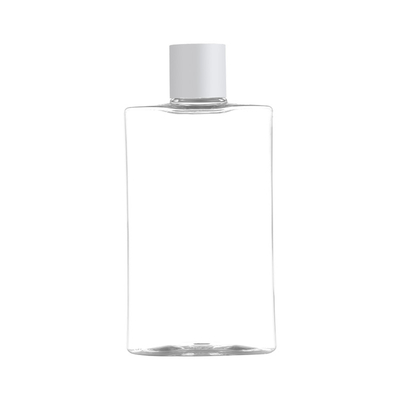 Белые прозрачные бутылки PCR пластиковые для шампуня 200ml