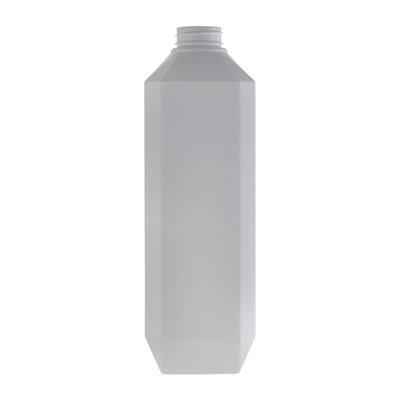 Волосы шампуня оптовой белой черной бутылки насоса лосьона прозрачной пластмассы 700ml квадратные и бутылка ванны проводника