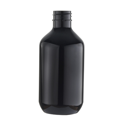 Дезинфицирующее средство руки круглой бутылки насоса шампуня 300ml темного Брауна пустое Refillable жидкостное для обеззараживания