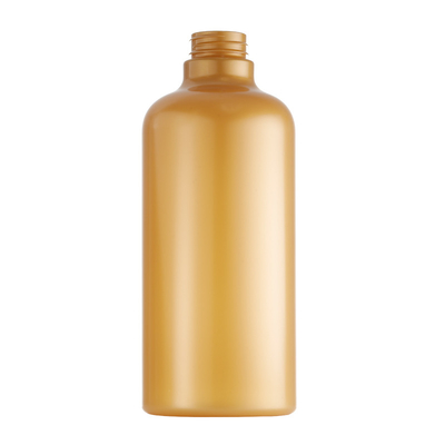 бутылка пластиковой упаковки запаса 750ml золотая для проводника молока и волос ванны